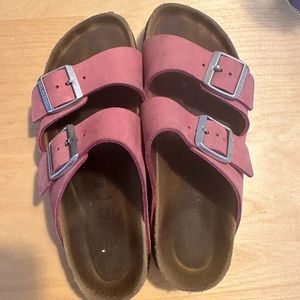 Pre loved pink Birkenstock